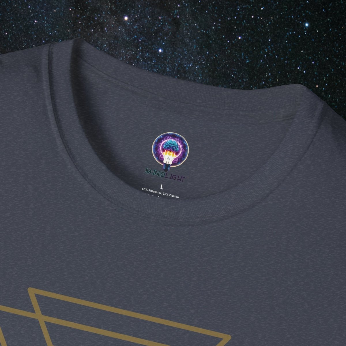 MindLight Epoch's End Unisex Softstyle T-Shirt - MindLight Apparel - MindLight Epoch's End Unisex Softstyle T-Shirt - Cherry Red - S -