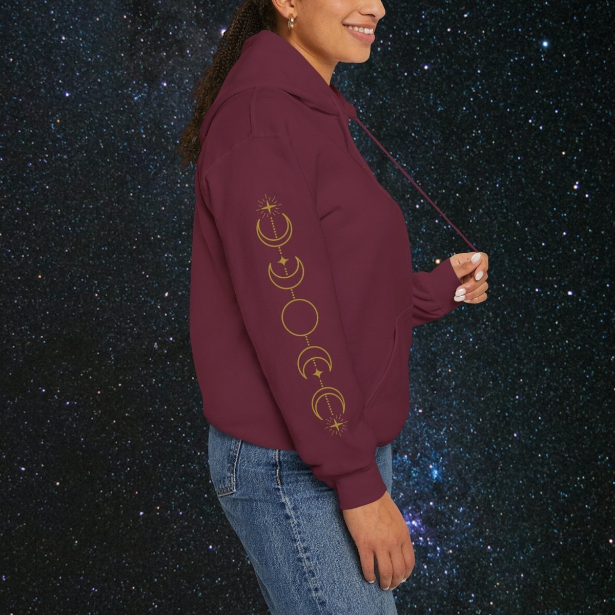 MindLight - Golden Unisex Pullover Hoodie - MindLight Apparel - MindLight - Golden Unisex Pullover Hoodie - Forest Green - S -
