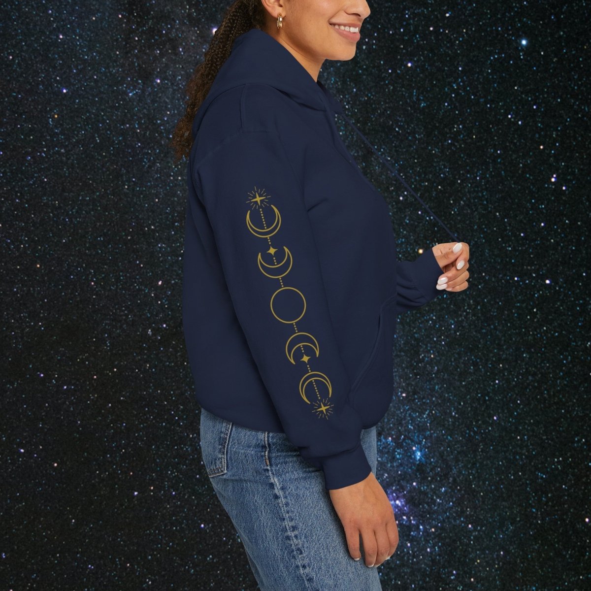 MindLight - Golden Unisex Pullover Hoodie - MindLight Apparel - MindLight - Golden Unisex Pullover Hoodie - Forest Green - S -