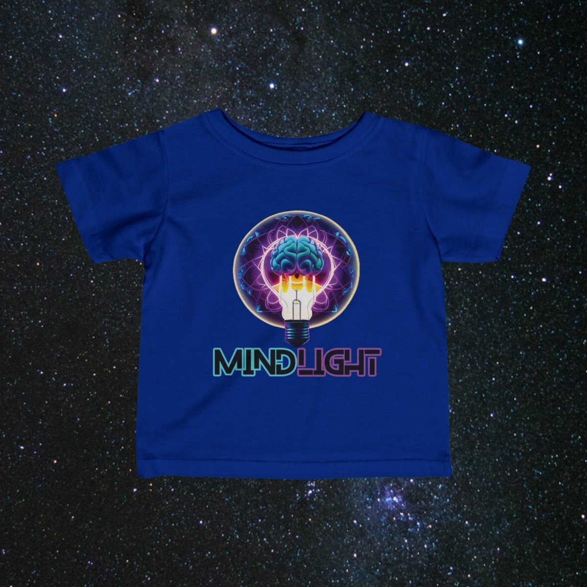 MindLight Infant Fine Jersey Tee - MindLight Apparel - MindLight Infant Fine Jersey Tee - Royal - 6M -