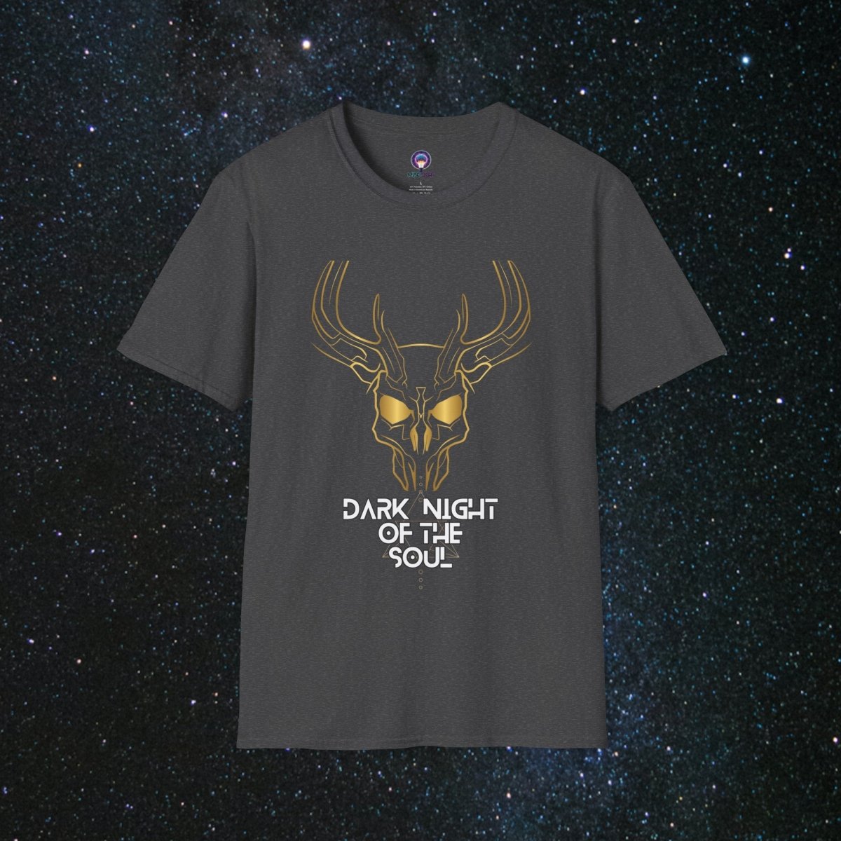 MindLight SoulGleam Unisex Softstyle T-Shirt - MindLight Apparel - MindLight SoulGleam Unisex Softstyle T-Shirt - Dark Heather - XS -