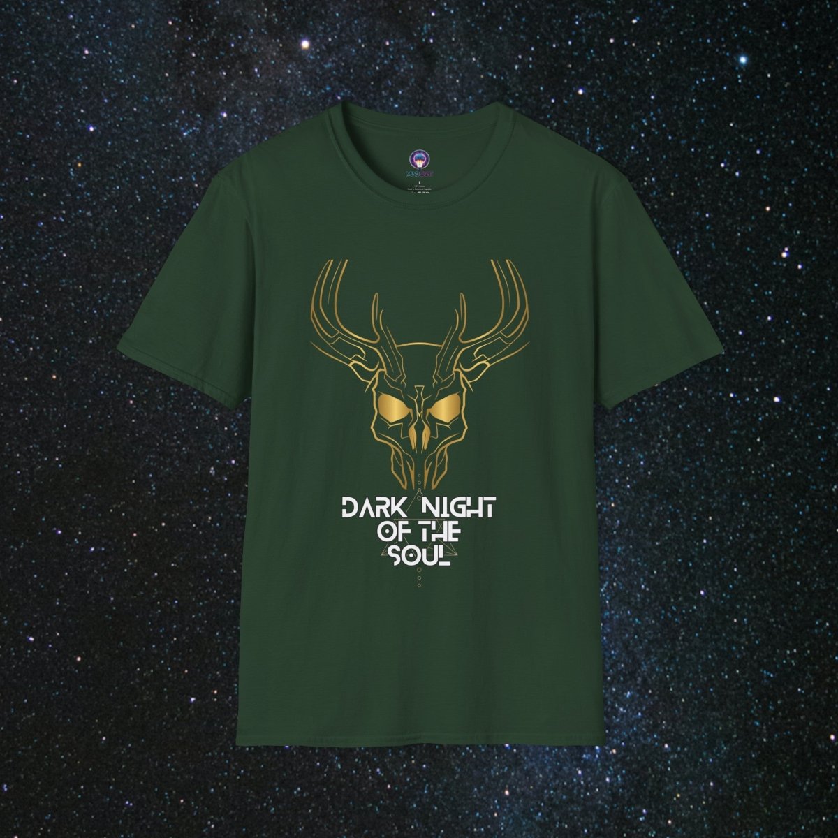 MindLight SoulGleam Unisex Softstyle T-Shirt - MindLight Apparel - MindLight SoulGleam Unisex Softstyle T-Shirt - Forest Green - S -