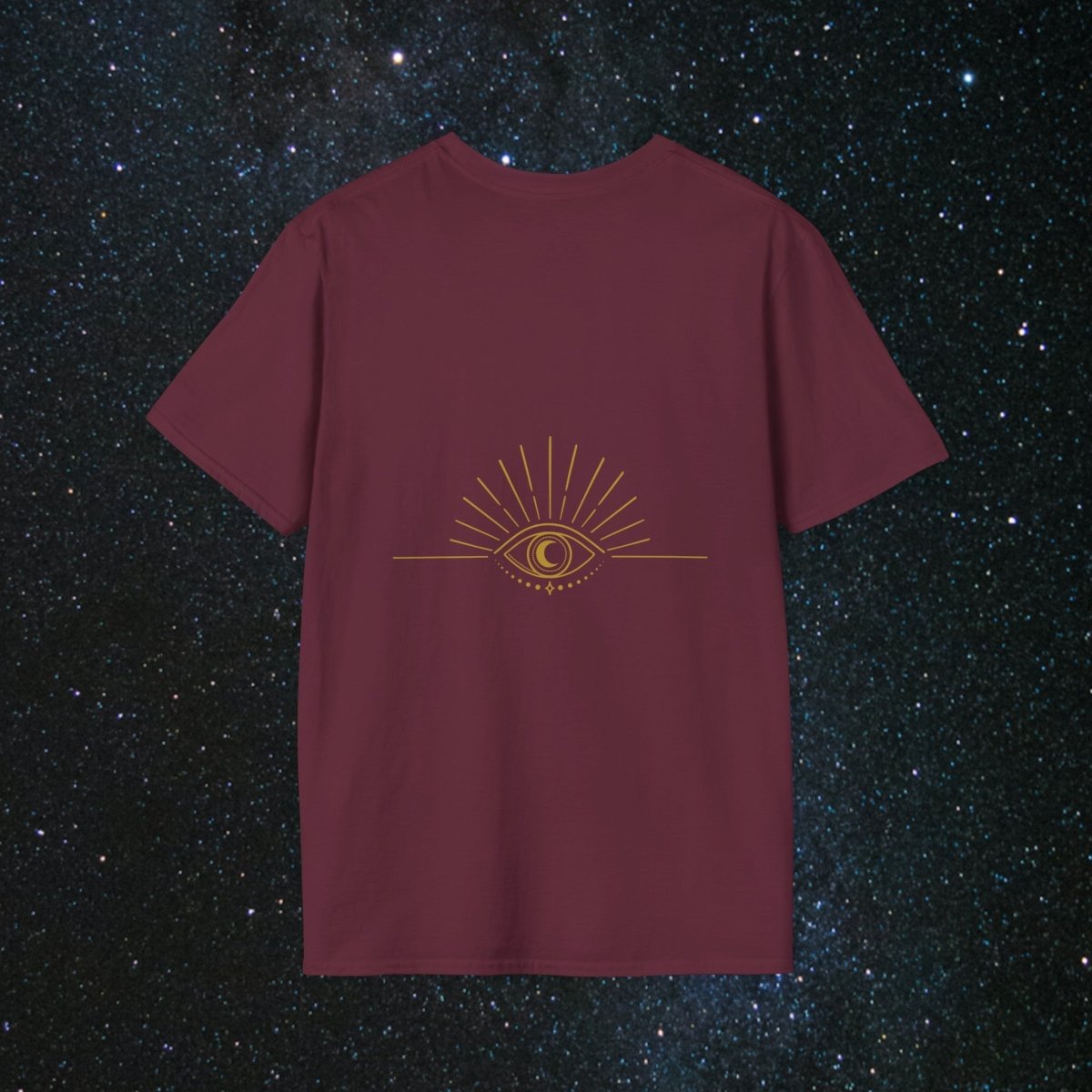 MindLight SoulGleam Unisex Softstyle T-Shirt - MindLight Apparel - MindLight SoulGleam Unisex Softstyle T-Shirt - Cherry Red - S -