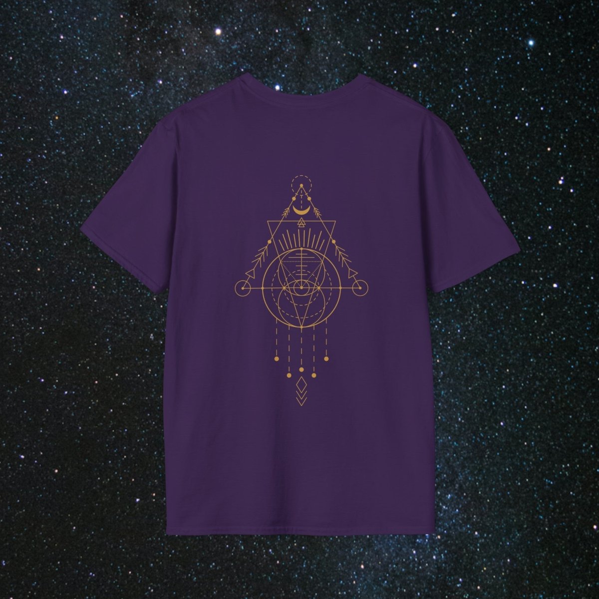 MindLight SoulGlow Unisex Softstyle T-Shirt - MindLight Apparel - MindLight SoulGlow Unisex Softstyle T-Shirt - Maroon - S -
