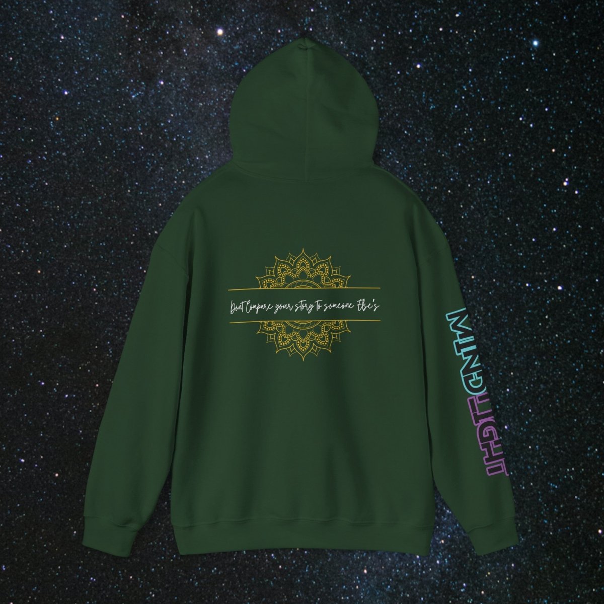 My Narrative - Unisex Pullover Hoodie - MindLight Apparel - My Narrative - Unisex Pullover Hoodie - Dark Chocolate - S -