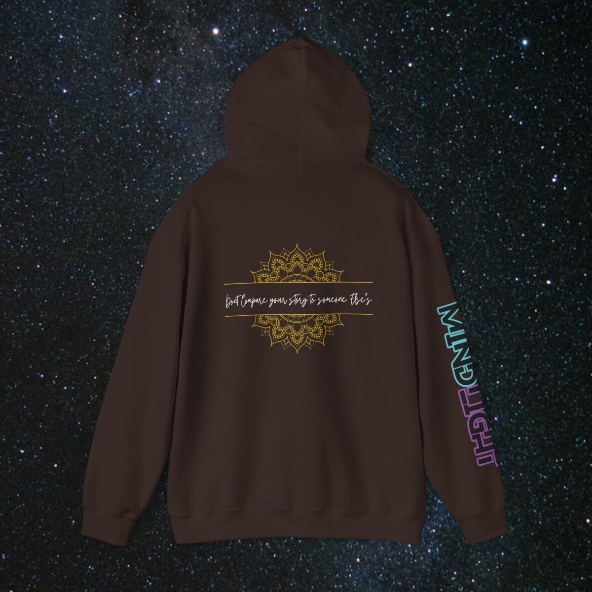 My Narrative - Unisex Pullover Hoodie - MindLight Apparel - My Narrative - Unisex Pullover Hoodie - Dark Chocolate - S -