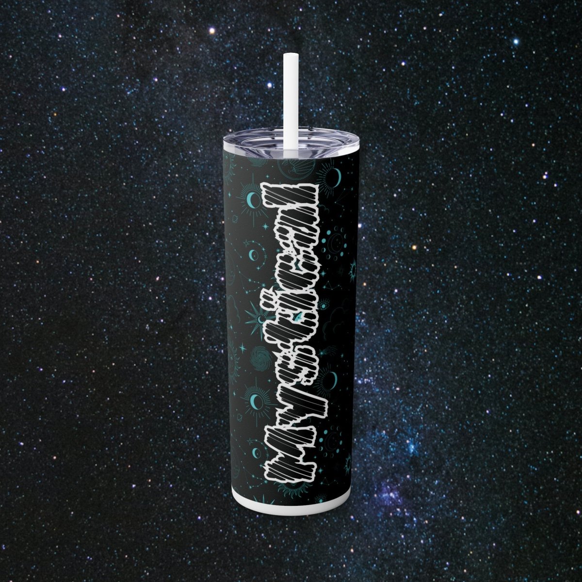 'Mystical' Glossy Tumbler - MindLight Apparel - 'Mystical' Glossy Tumbler - Glossy - White -