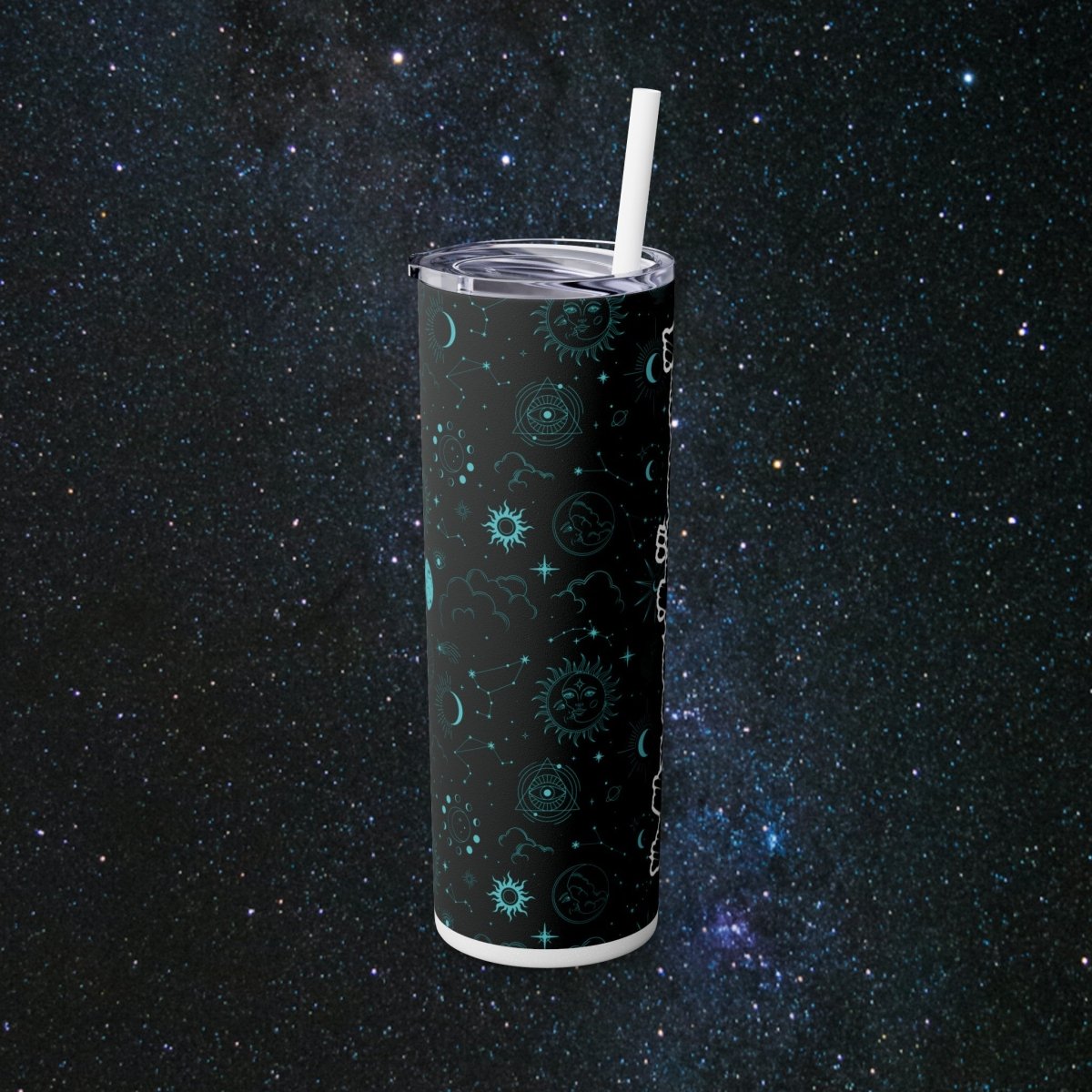 'Mystical' Glossy Tumbler - MindLight Apparel - 'Mystical' Glossy Tumbler - Matte - Black -