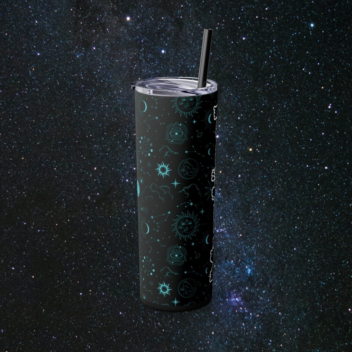 'Mystical' Glossy Tumbler - MindLight Apparel - 'Mystical' Glossy Tumbler - Matte - Black -