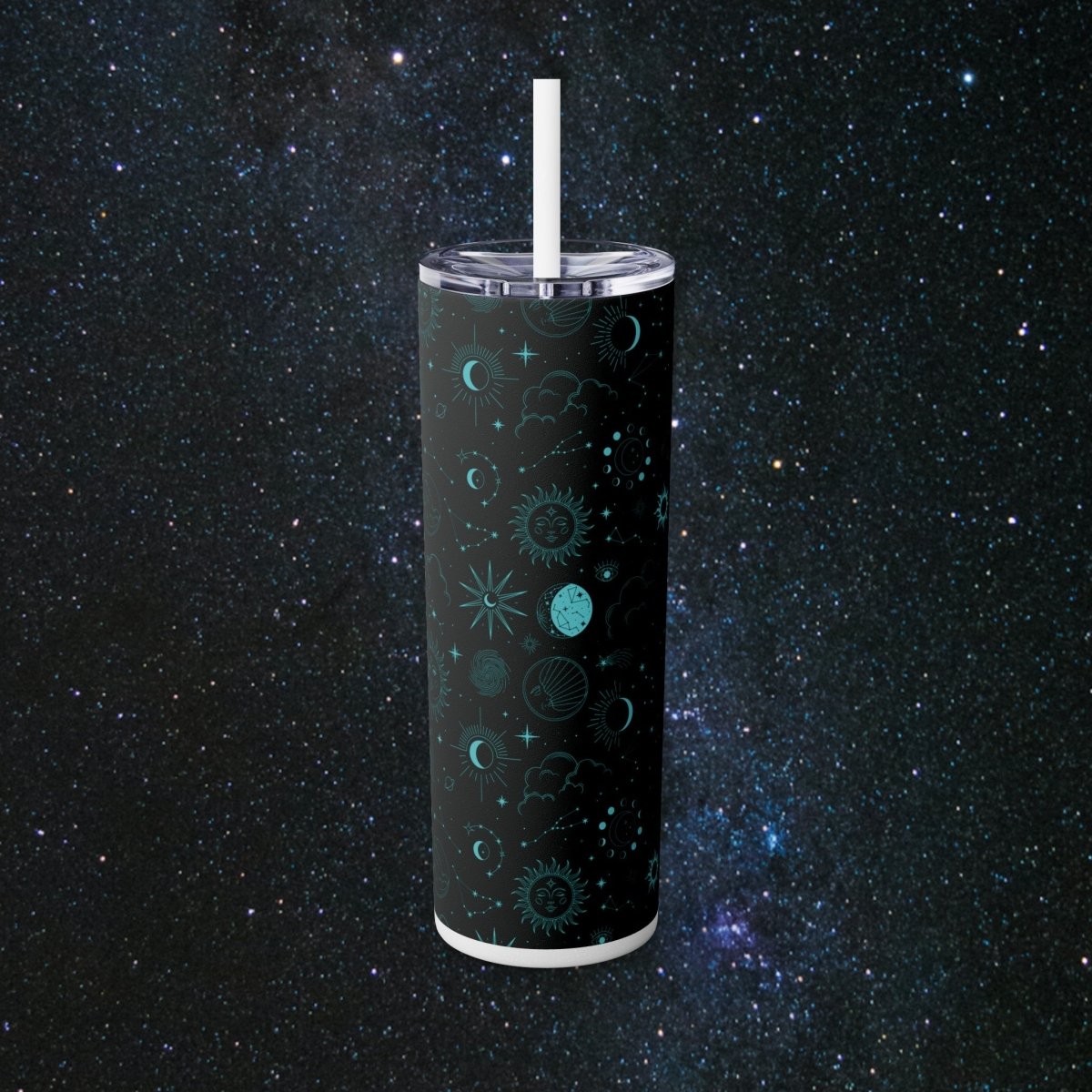 'Mystical' Glossy Tumbler - MindLight Apparel - 'Mystical' Glossy Tumbler - Matte - Black -