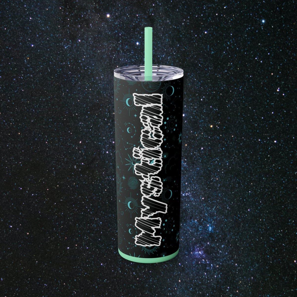 'Mystical' Glossy Tumbler - MindLight Apparel - 'Mystical' Glossy Tumbler - Glossy - Mint -