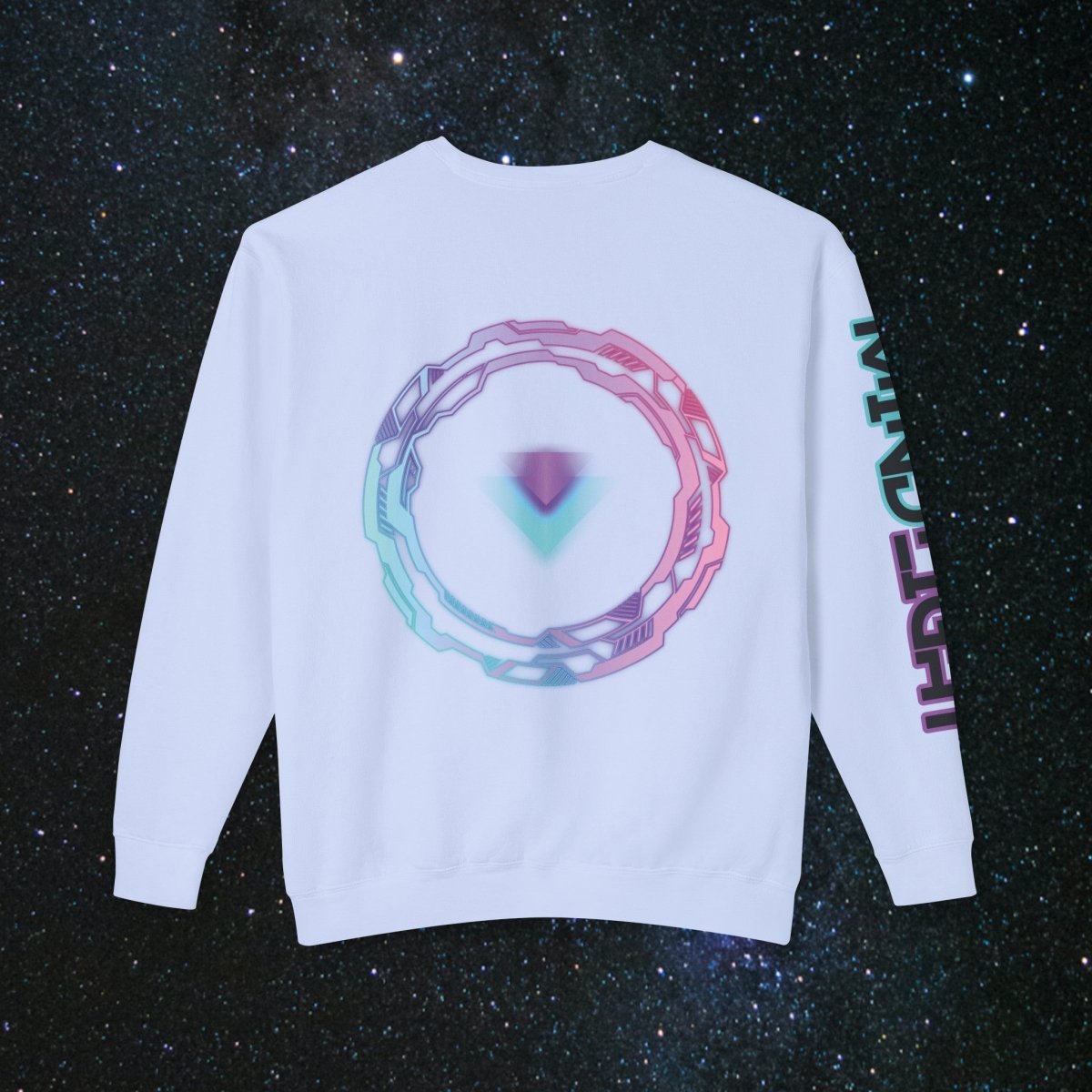'Neon Goddess' Authentic Self - Long Sleeve Women's Tee - MindLight Apparel - 'Neon Goddess' Authentic Self - Long Sleeve Women's Tee - Neon Violet - S -