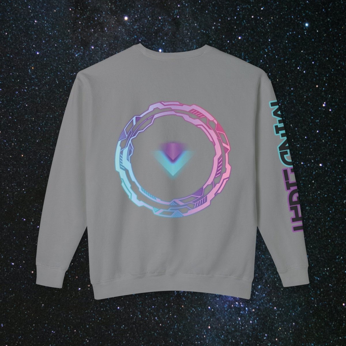 'Neon Goddess' Authentic Self - Long Sleeve Women's Tee - MindLight Apparel - 'Neon Goddess' Authentic Self - Long Sleeve Women's Tee - Neon Violet - S -