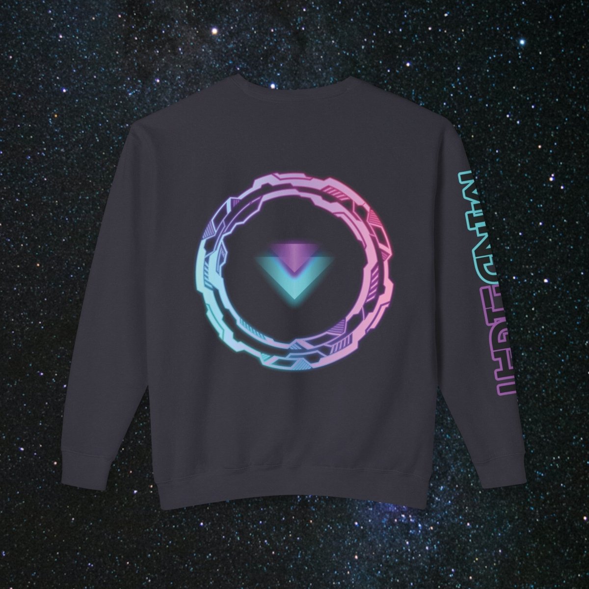 'Neon Goddess' Authentic Self - Long Sleeve Women's Tee - MindLight Apparel - 'Neon Goddess' Authentic Self - Long Sleeve Women's Tee - Neon Violet - S -