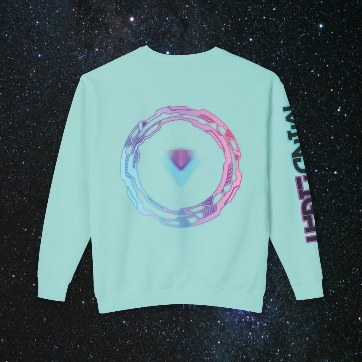 'Neon Goddess' Authentic Self - Long Sleeve Women's Tee - MindLight Apparel - 'Neon Goddess' Authentic Self - Long Sleeve Women's Tee - Neon Violet - S -