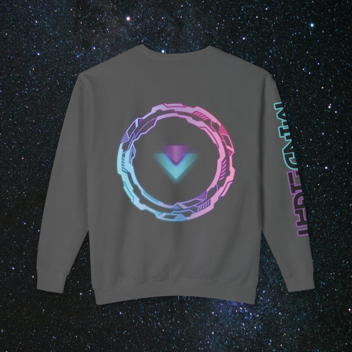 'Neon Goddess' Authentic Self - Long Sleeve Women's Tee - MindLight Apparel - 'Neon Goddess' Authentic Self - Long Sleeve Women's Tee - Neon Violet - S -