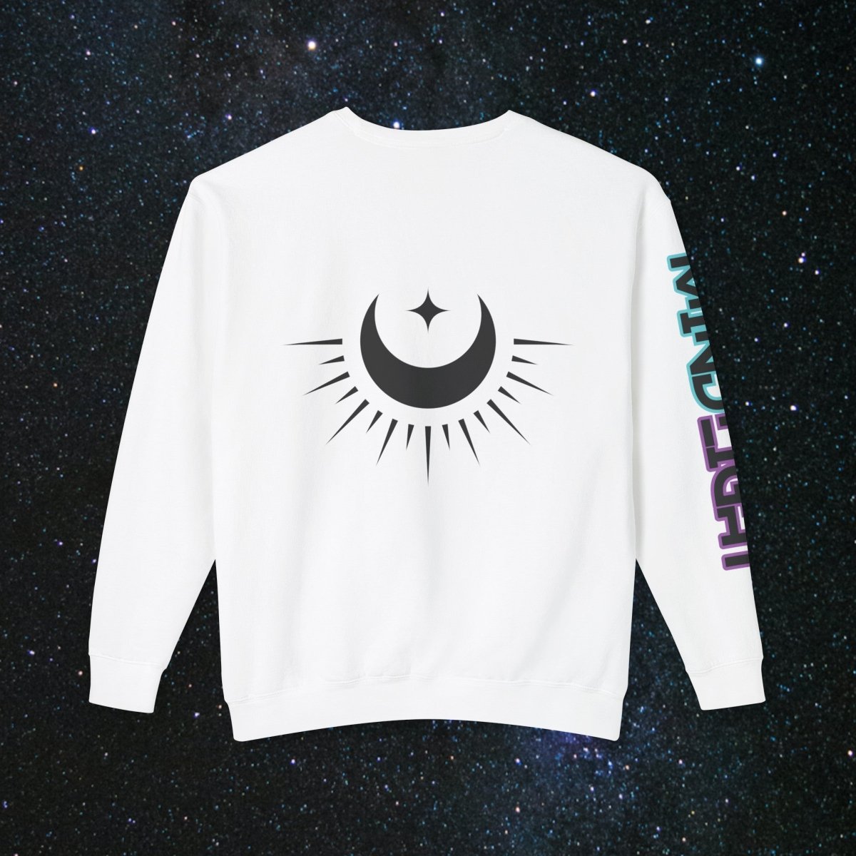 'Neon Goddess' Let it Be - Women's Long Sleeve - MindLight Apparel - 'Neon Goddess' Let it Be - Women's Long Sleeve - Neon Violet - S -