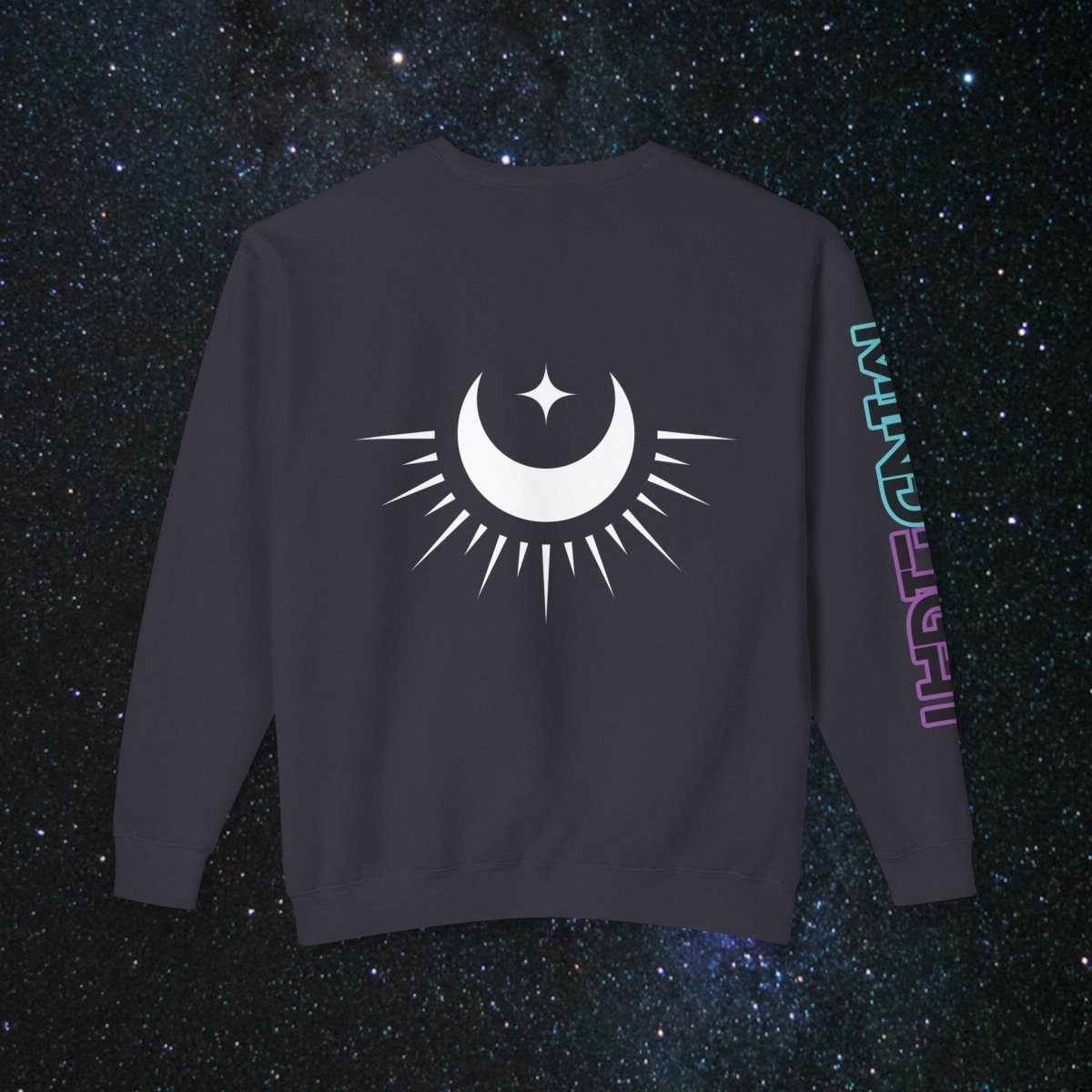 'Neon Goddess' Let it Be - Women's Long Sleeve - MindLight Apparel - 'Neon Goddess' Let it Be - Women's Long Sleeve - Neon Violet - S -