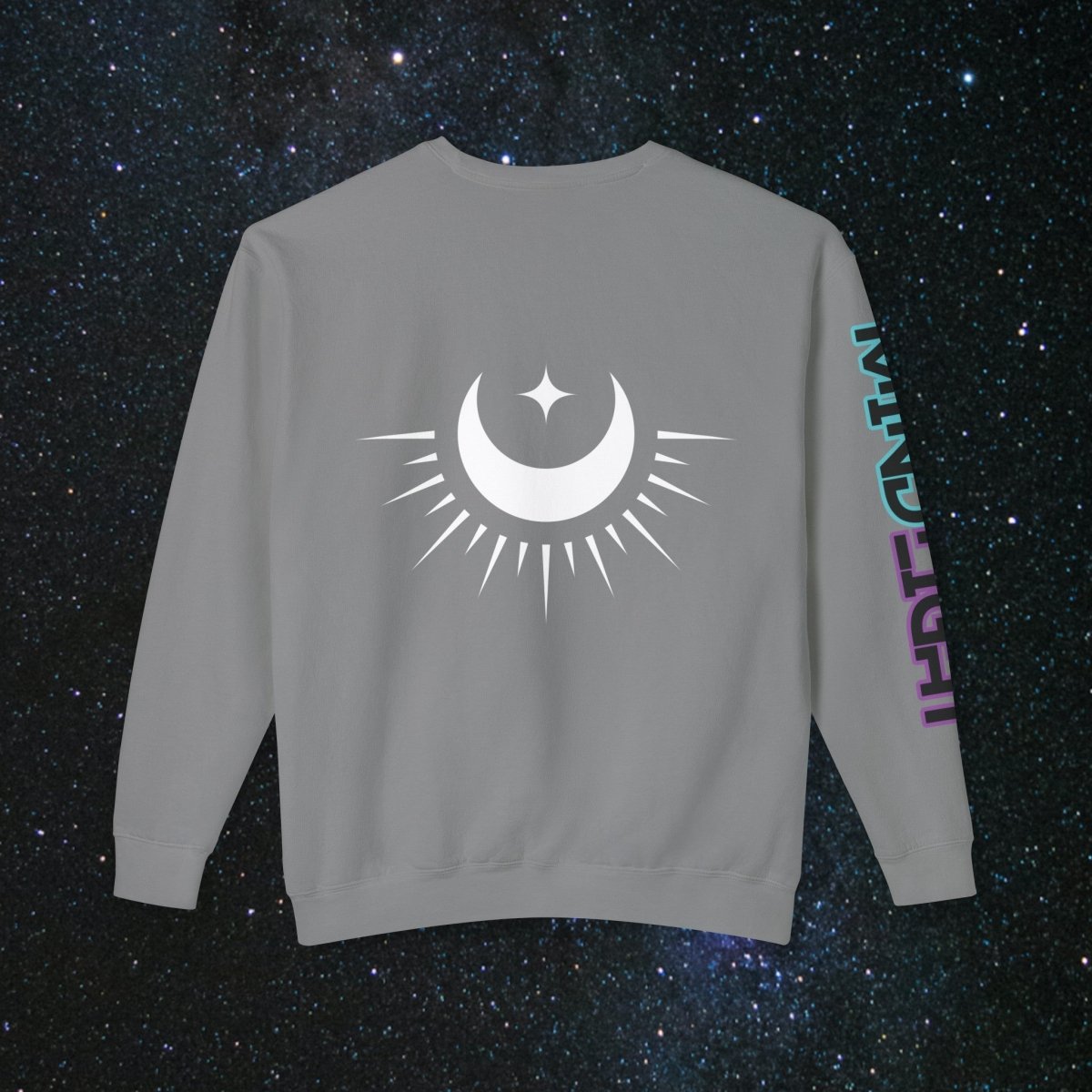 'Neon Goddess' Let it Be - Women's Long Sleeve - MindLight Apparel - 'Neon Goddess' Let it Be - Women's Long Sleeve - Neon Violet - S -