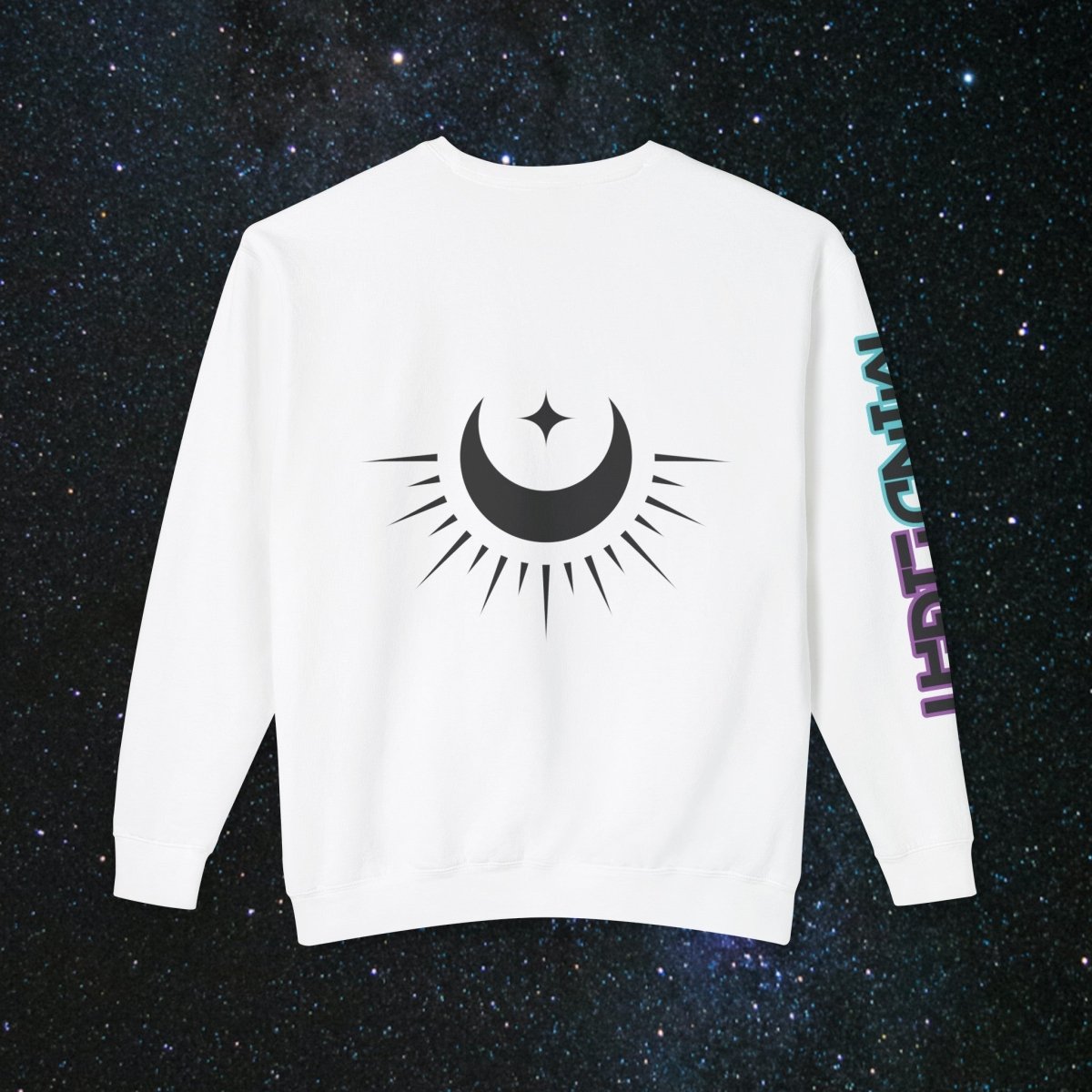 'Neon Goddess' Purple Edition - Long Sleeve Women's Tee - MindLight Apparel - 'Neon Goddess' Purple Edition - Long Sleeve Women's Tee - Neon Violet - S -