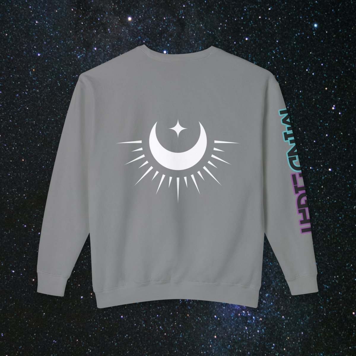 'Neon Goddess' Purple Edition - Long Sleeve Women's Tee - MindLight Apparel - 'Neon Goddess' Purple Edition - Long Sleeve Women's Tee - Neon Violet - S -