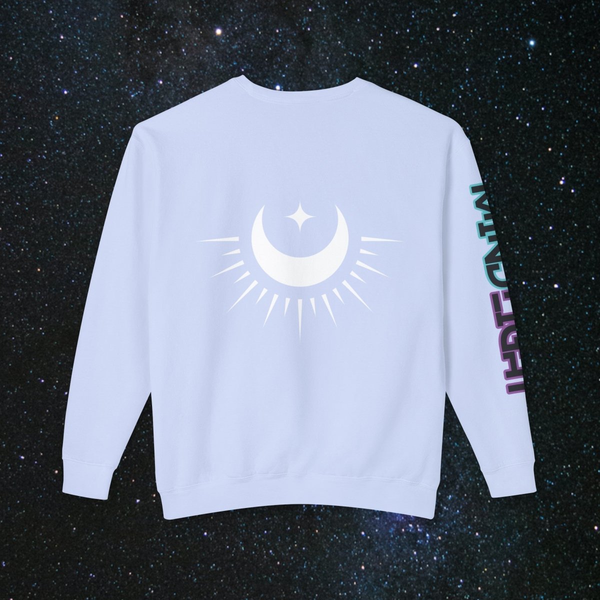 'Neon Goddess' Purple Edition - Long Sleeve Women's Tee - MindLight Apparel - 'Neon Goddess' Purple Edition - Long Sleeve Women's Tee - Neon Violet - S -