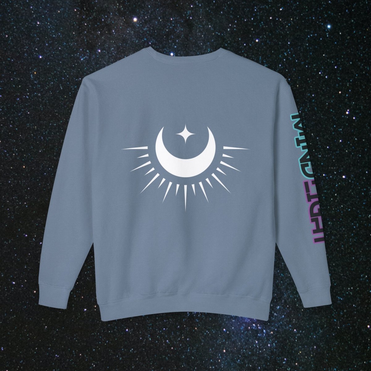 'Neon Goddess' Purple Edition - Long Sleeve Women's Tee - MindLight Apparel - 'Neon Goddess' Purple Edition - Long Sleeve Women's Tee - Neon Violet - S -