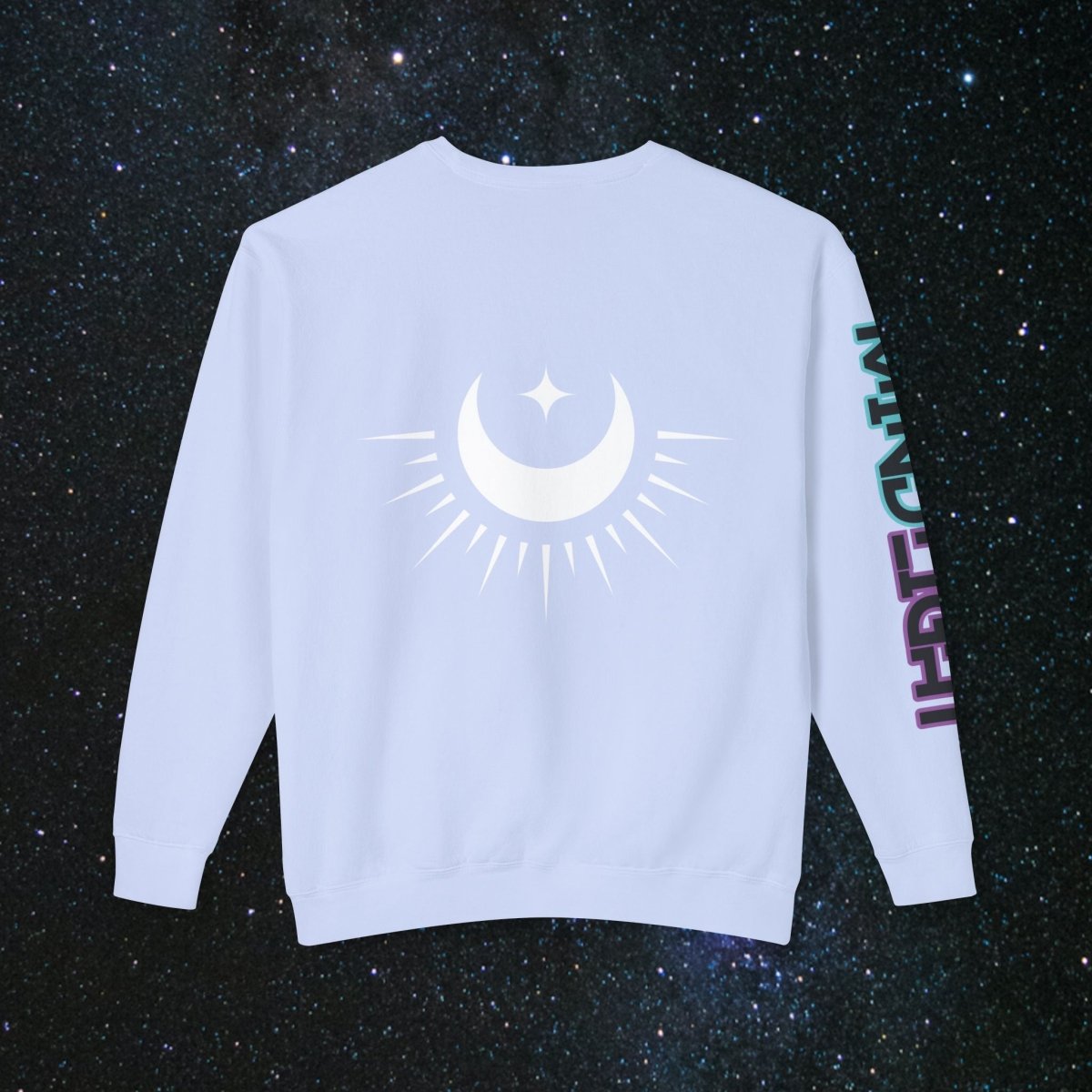 'Neon Goddess' Reclamation - Long - sleeved Women's Tee - MindLight Apparel - 'Neon Goddess' Reclamation - Long - sleeved Women's Tee - Neon Violet - S -