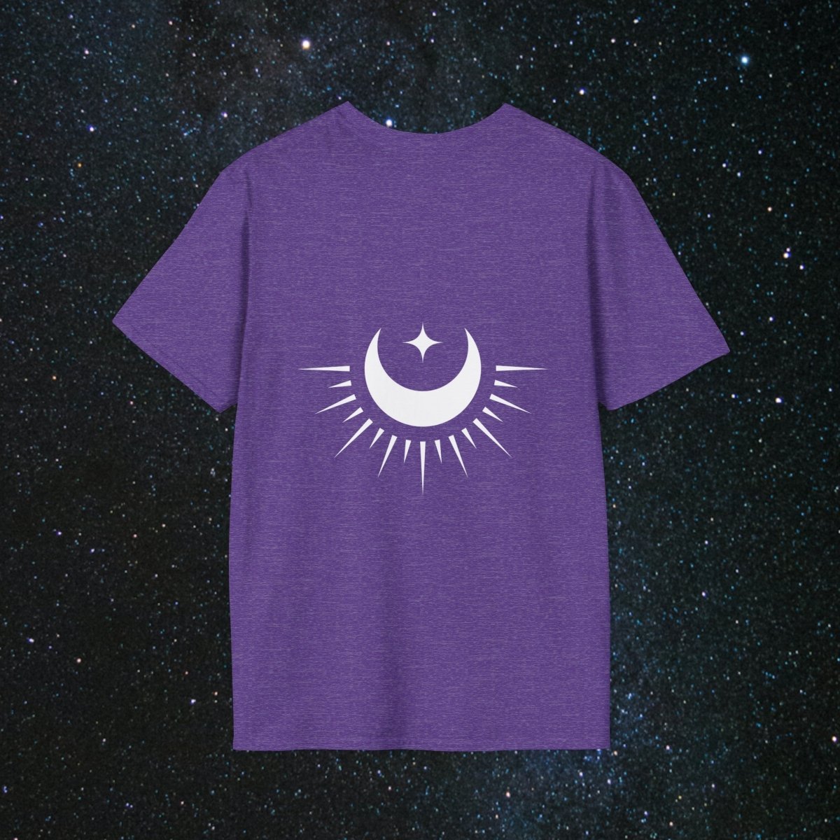 'Neon Goddess' Reclamation - Softstyle Women's Tee - MindLight Apparel - 'Neon Goddess' Reclamation - Softstyle Women's Tee - Heather Heliconia - S -