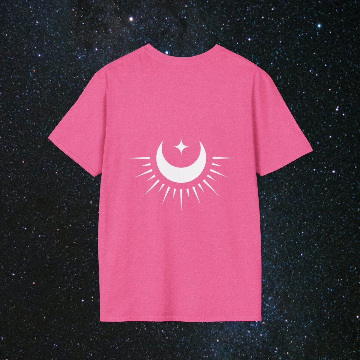 'Neon Goddess' Reclamation - Softstyle Women's Tee - MindLight Apparel - 'Neon Goddess' Reclamation - Softstyle Women's Tee - Heather Heliconia - S -