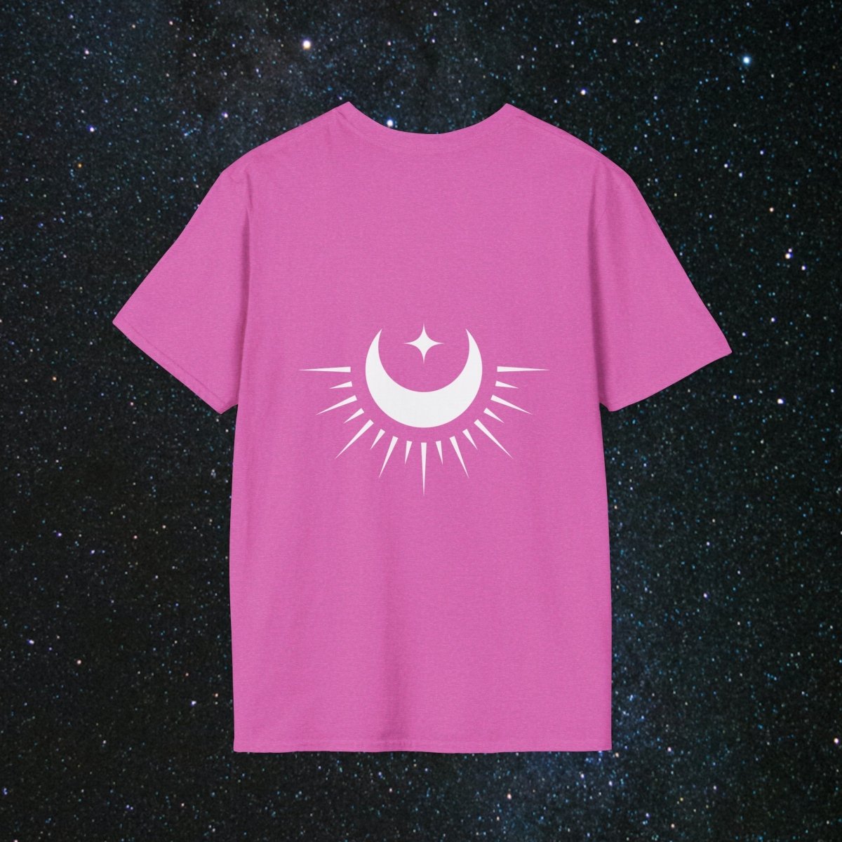 'Neon Goddess' Reclamation - Softstyle Women's Tee - MindLight Apparel - 'Neon Goddess' Reclamation - Softstyle Women's Tee - Heather Heliconia - S -