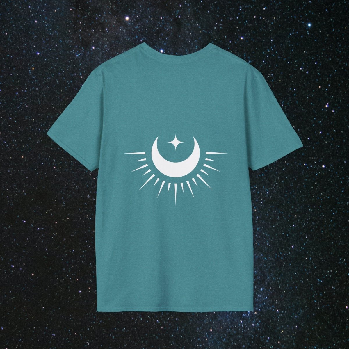 'Neon Goddess' Reclamation - Softstyle Women's Tee - MindLight Apparel - 'Neon Goddess' Reclamation - Softstyle Women's Tee - Heather Heliconia - S -