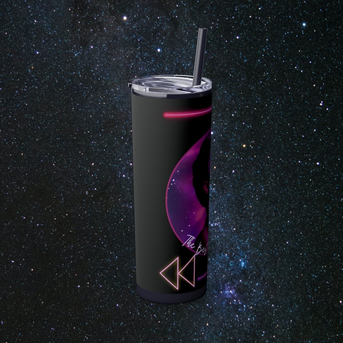 Neon Goddess Tumbler - MindLight Apparel - Neon Goddess Tumbler - Glossy - White -