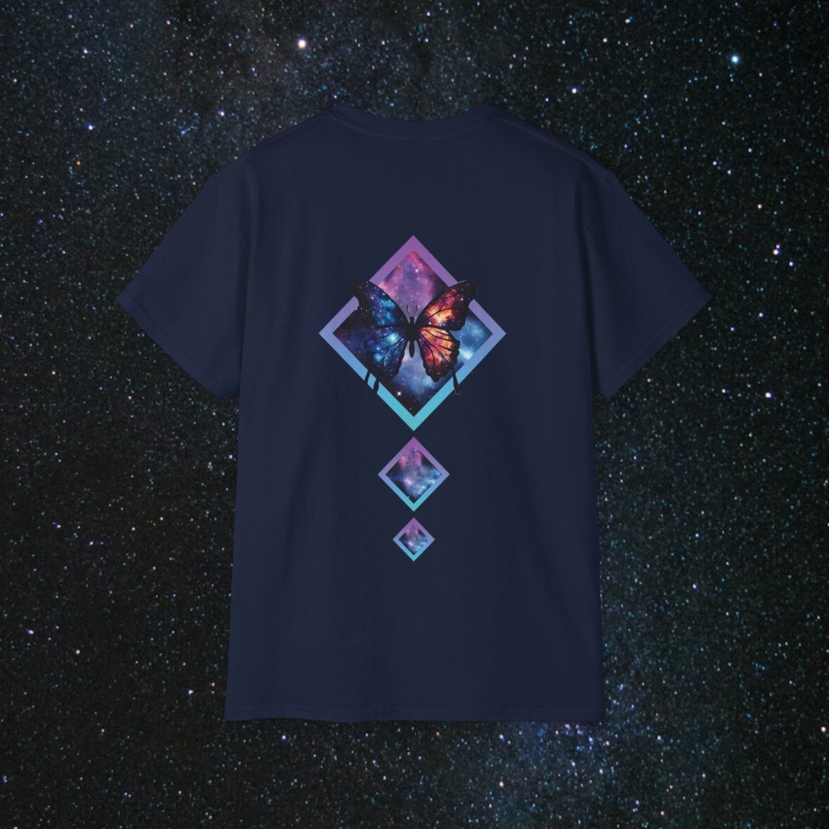 'Neon Hope' Women's Tee - MindLight Apparel - 'Neon Hope' Women's Tee - Blue Dusk - S -