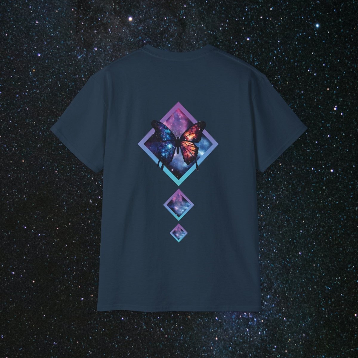'Neon Hope' Women's Tee - MindLight Apparel - 'Neon Hope' Women's Tee - Blue Dusk - S -