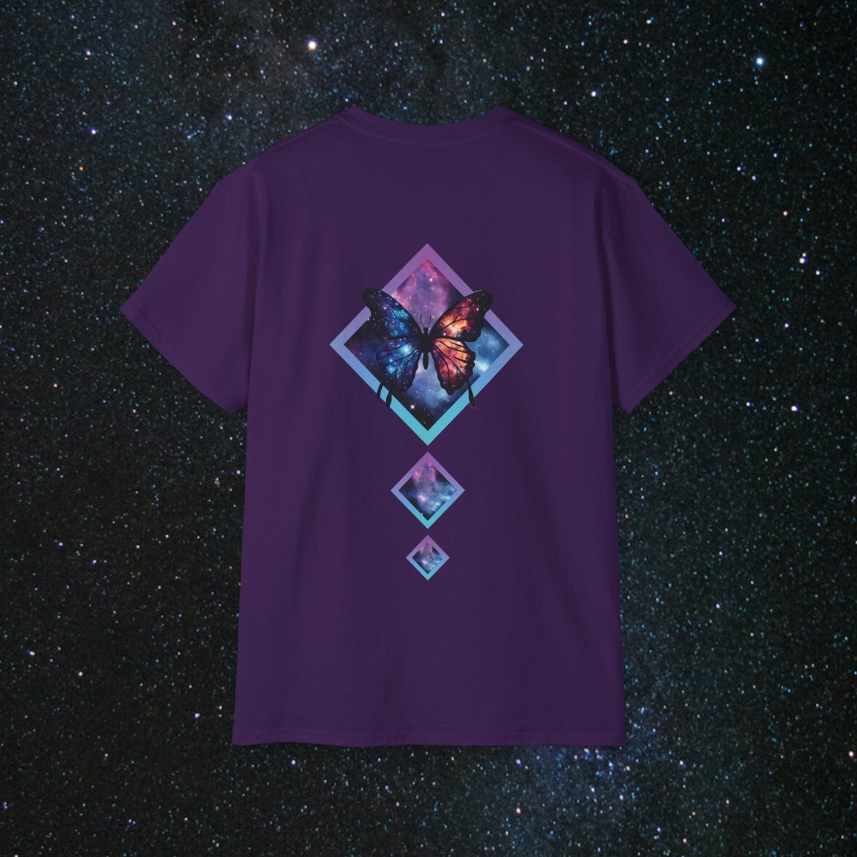 'Neon Hope' Women's Tee - MindLight Apparel - 'Neon Hope' Women's Tee - Blue Dusk - S -