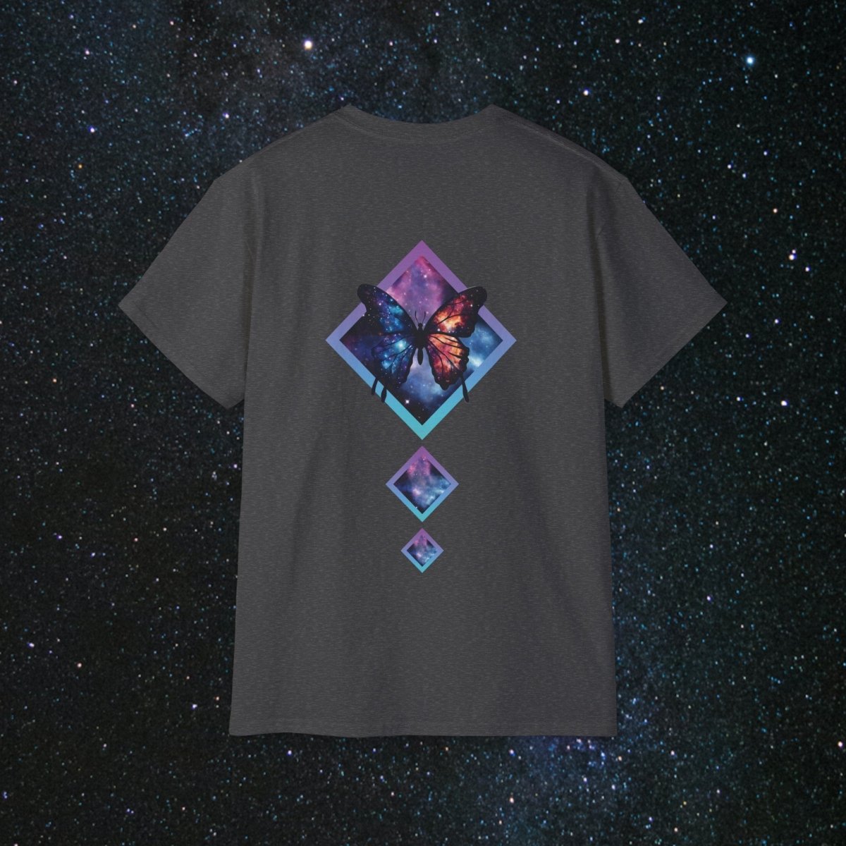 'Neon Hope' Women's Tee - MindLight Apparel - 'Neon Hope' Women's Tee - Blue Dusk - S -