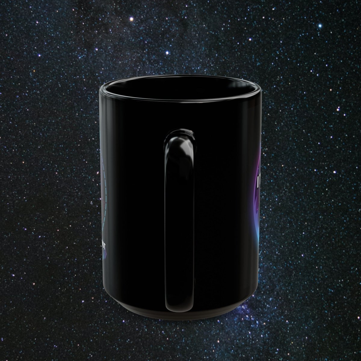 NoirAlchemy Glow - Transmute Black Mug - MindLight Apparel - NoirAlchemy Glow - Transmute Black Mug - 15oz - -