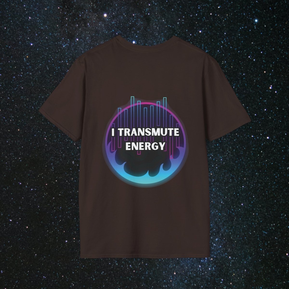 NoirAlchemy Glow - Transmute Unisex Softstyle T-Shirt - MindLight Apparel - NoirAlchemy Glow - Transmute Unisex Softstyle T-Shirt - Cherry Red - S -