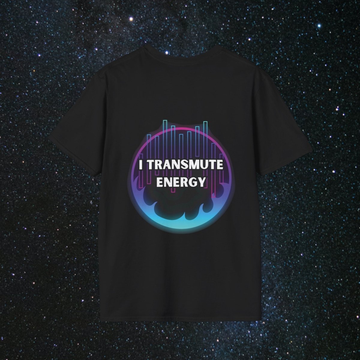 NoirAlchemy Glow - Transmute Unisex Softstyle T-Shirt - MindLight Apparel - NoirAlchemy Glow - Transmute Unisex Softstyle T-Shirt - Cherry Red - S -