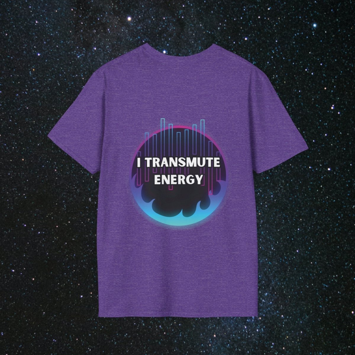 NoirAlchemy Glow - Transmute Unisex Softstyle T-Shirt - MindLight Apparel - NoirAlchemy Glow - Transmute Unisex Softstyle T-Shirt - Cherry Red - S -