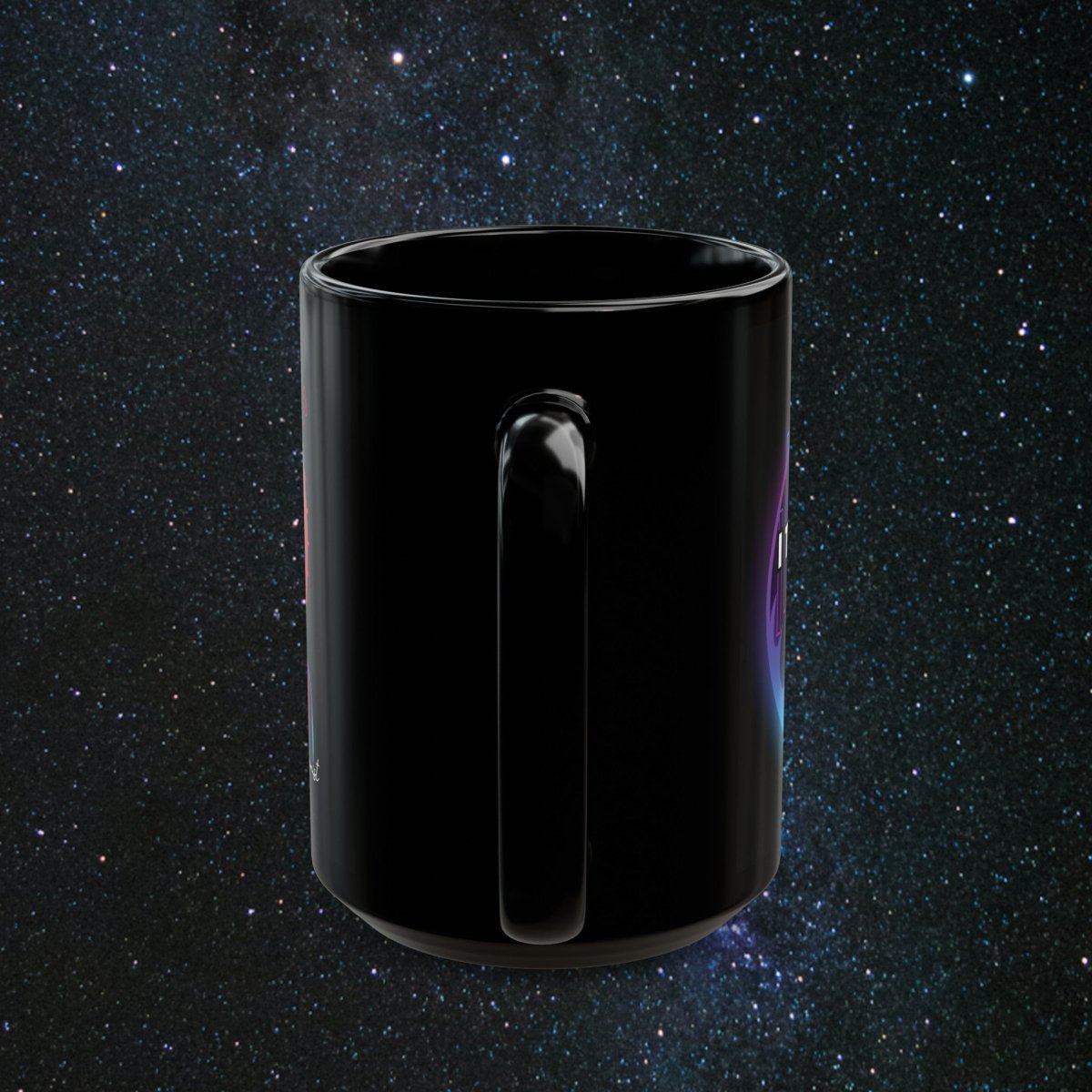 NoirAlchemy Glow - Transmute Woman Black Mug - MindLight Apparel - NoirAlchemy Glow - Transmute Woman Black Mug - 15oz - -