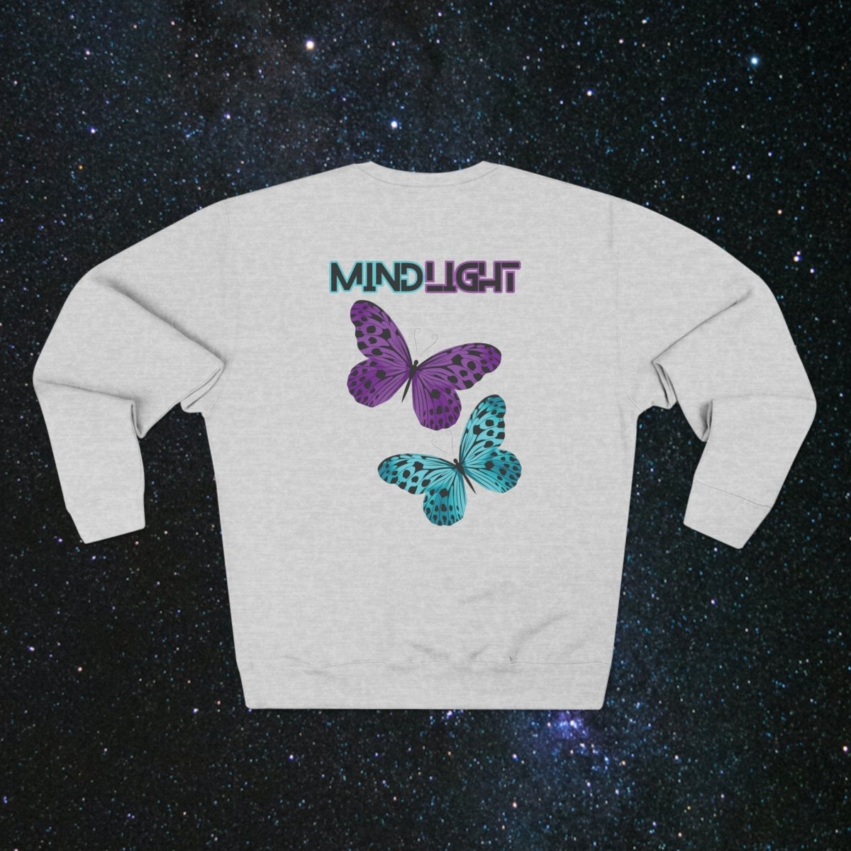Nurture Women's Crewneck Sweatshirt - MindLight Apparel - Nurture Women's Crewneck Sweatshirt - White - S -