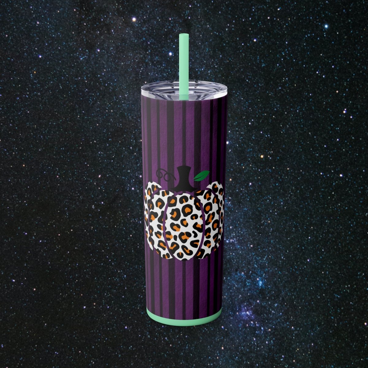 Pumpkin Spice Glossy Tumbler - MindLight Apparel - Pumpkin Spice Glossy Tumbler - Glossy - Mint -