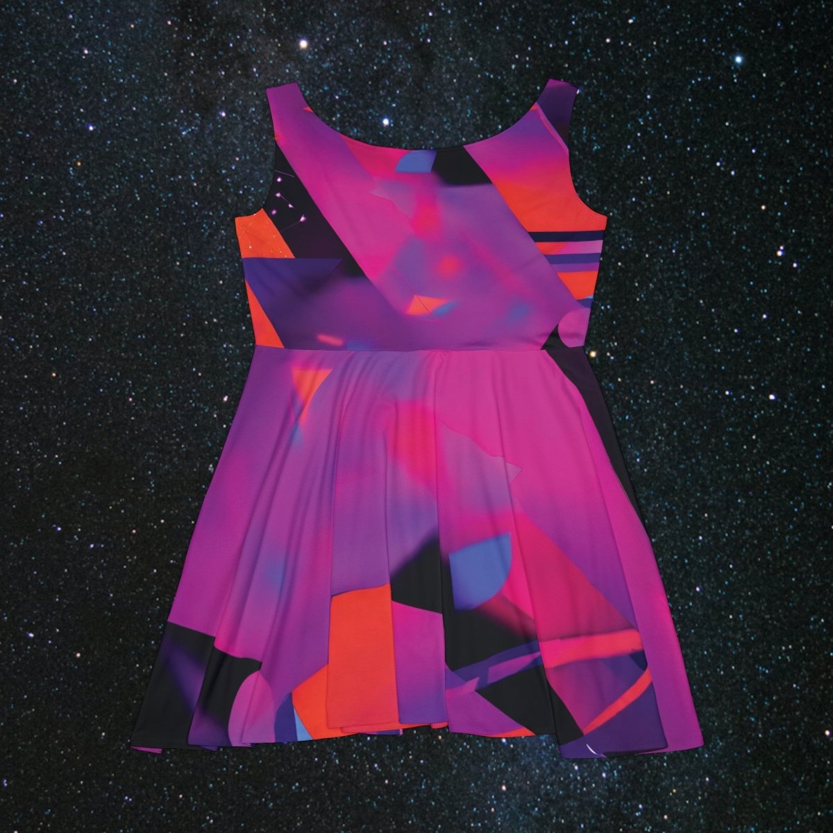 Retro Revival Women's Skater Dress - MindLight Apparel - Retro Revival Women's Skater Dress - XS - -