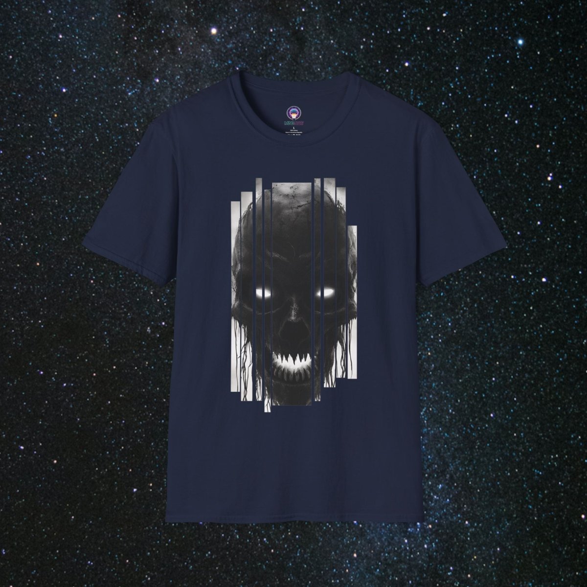 Shadow Self Unisex Softstyle T - Shirt - MindLight Apparel - Shadow Self Unisex Softstyle T - Shirt - Navy - XS -