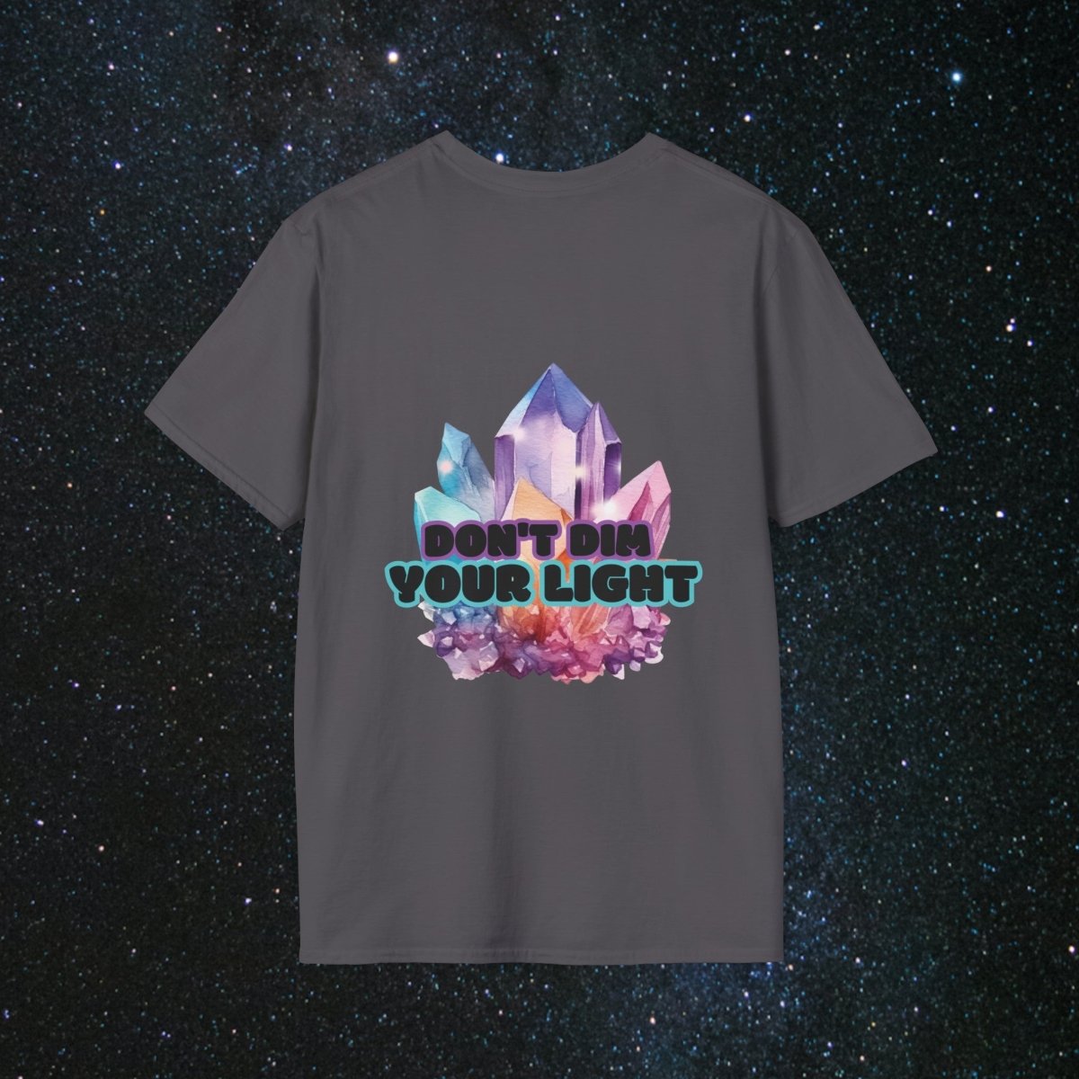 Shine Bright Unisex Softstyle T-Shirt - MindLight Apparel - Shine Bright Unisex Softstyle T-Shirt - Cherry Red - S -