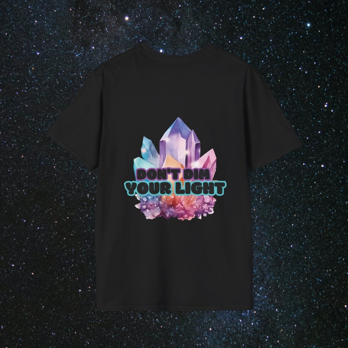 Shine Bright Unisex Softstyle T-Shirt - MindLight Apparel - Shine Bright Unisex Softstyle T-Shirt - Cherry Red - S -