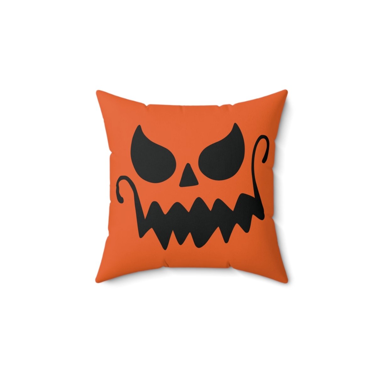 Spooky Pumpkin Square Pillow - MindLight Apparel - Spooky Pumpkin Square Pillow - 20" × 20" -