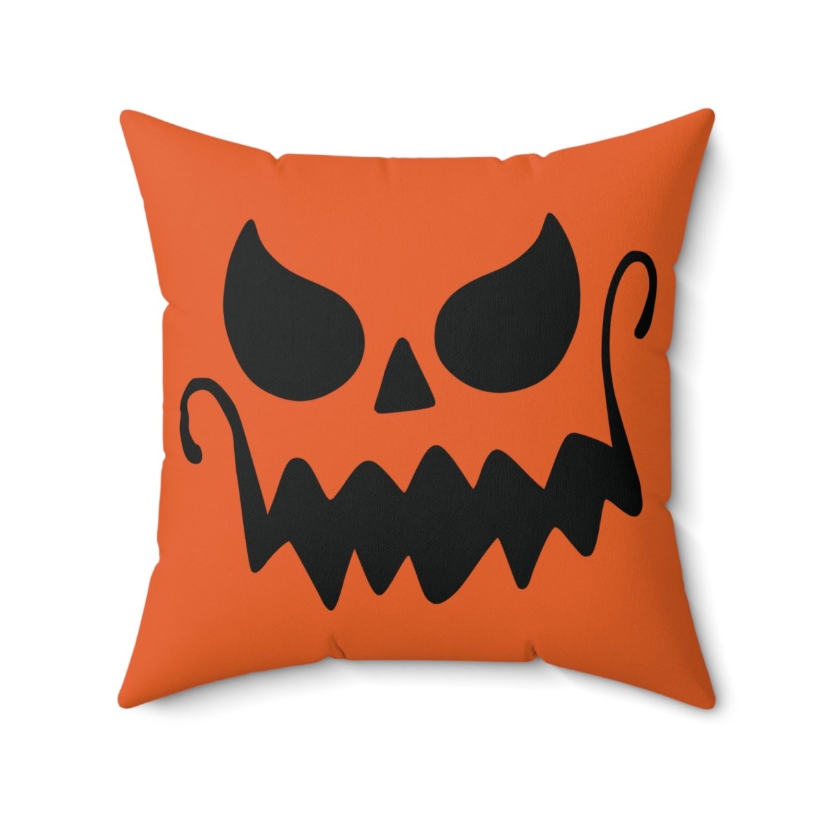Spooky Pumpkin Square Pillow - MindLight Apparel - Spooky Pumpkin Square Pillow - 20" × 20" -
